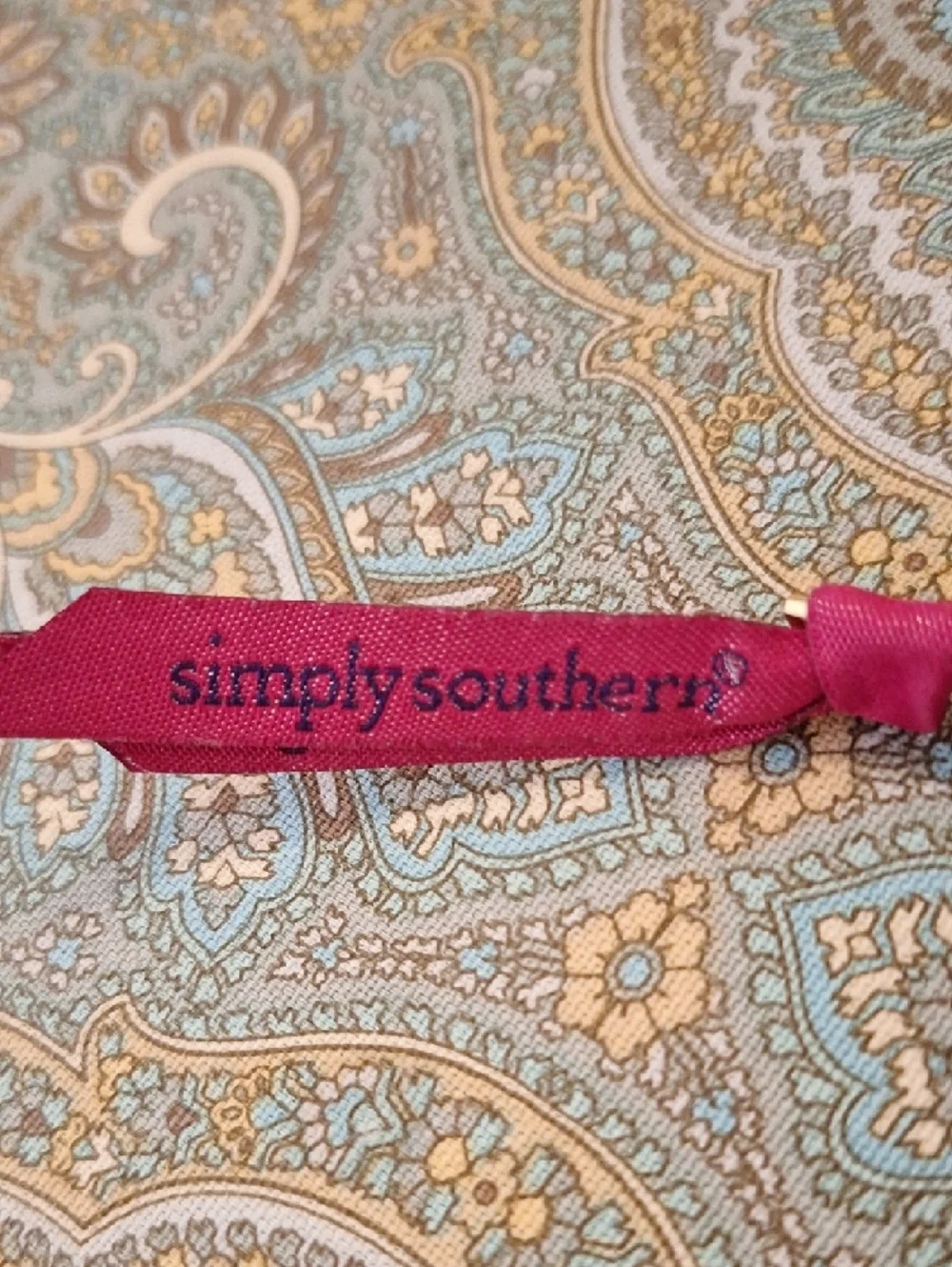 Simply Southern Blue and Pink Sea Turtle Key & Card Pouch. Great Condition - Picture 4 of 8